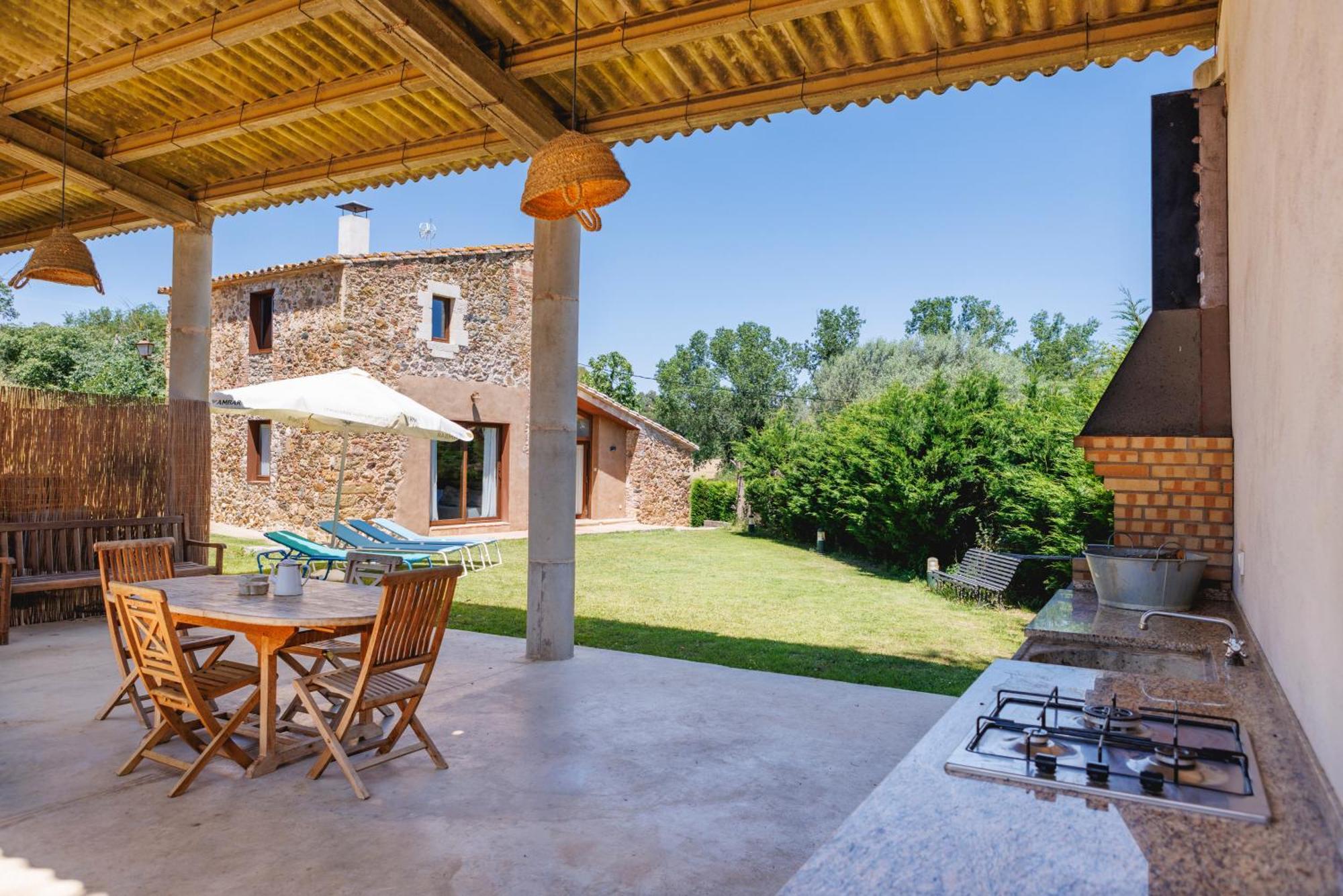 Turisme Rural - Mas Vila - Monells La Bisbal d'Emporda エクステリア 写真