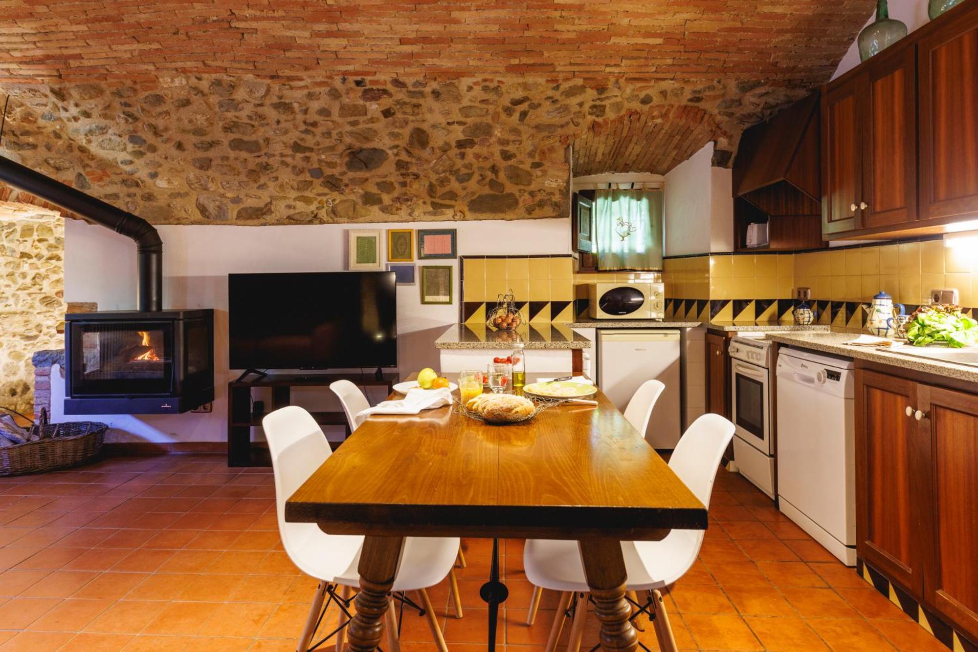 Turisme Rural - Mas Vila - Monells La Bisbal d'Emporda エクステリア 写真