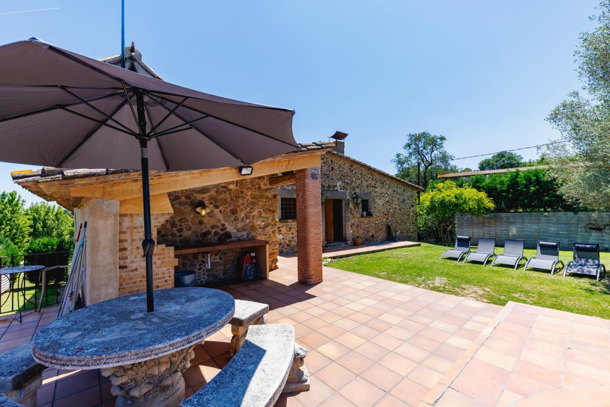 Turisme Rural - Mas Vila - Monells La Bisbal d'Emporda エクステリア 写真