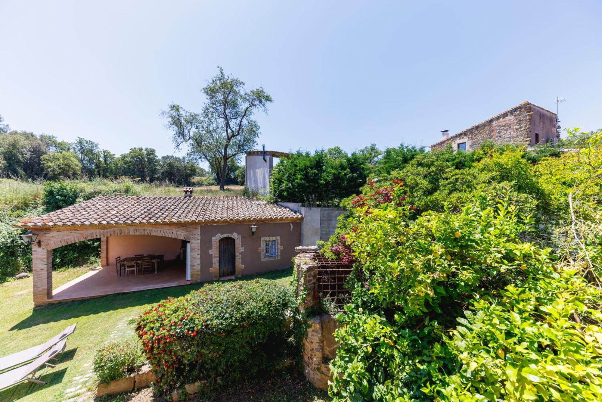 Turisme Rural - Mas Vila - Monells La Bisbal d'Emporda エクステリア 写真
